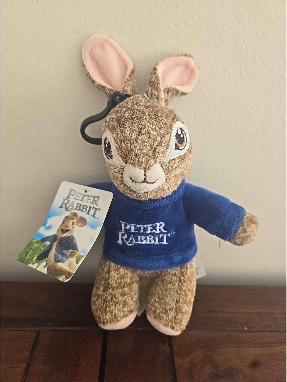 New Peter Rabbit Plush Keychain Stuffed Animal 2022 7"